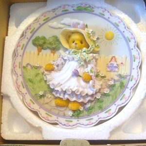 Cherished teddies plate